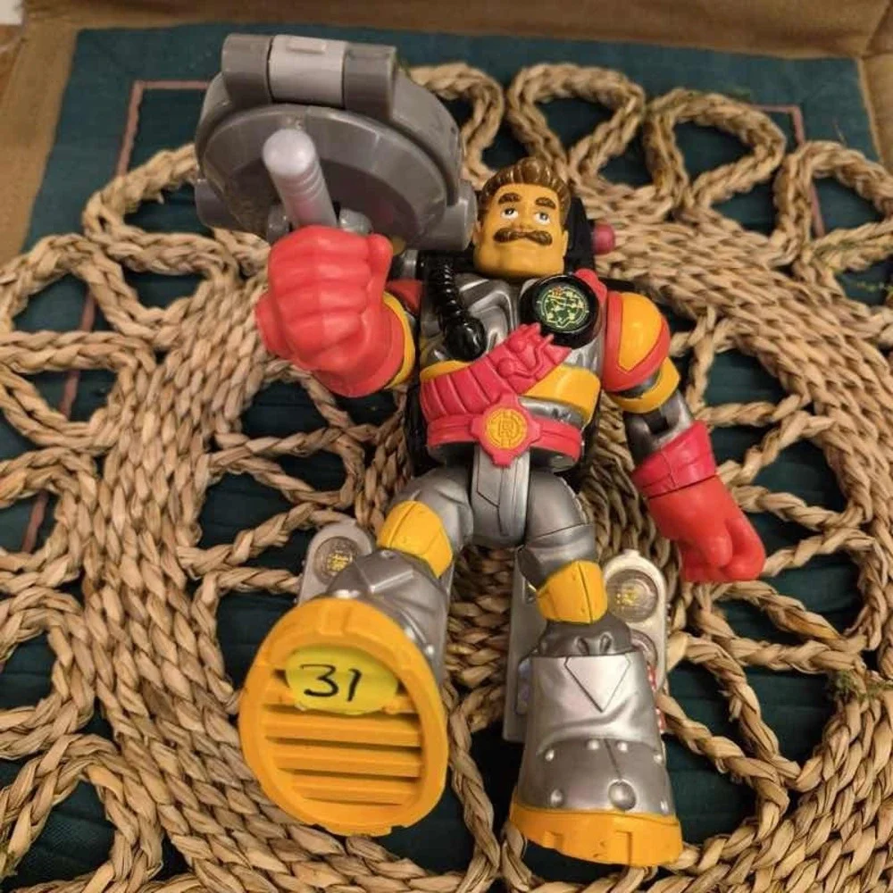 ✅Fisher-Price Rescue Heroes Billy Blazes Firefighter Action Figure#️⃣31
